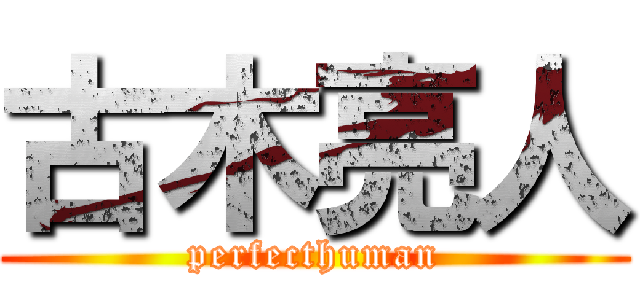 古木亮人 (perfecthuman)