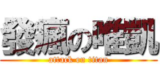 發瘋の唯凱 (attack on titan)