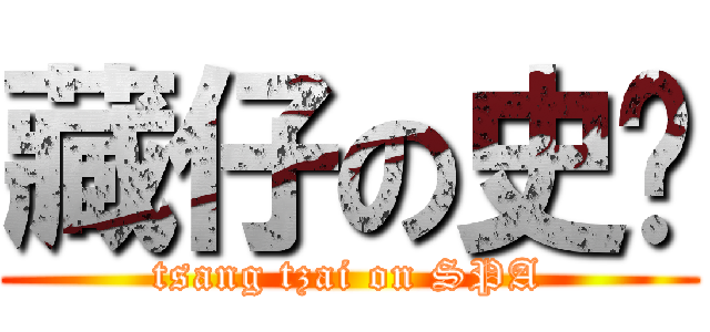 藏仔の史爸 (tsang tzai on SPA)