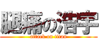 腿痛の浩宇 (attack on titan)