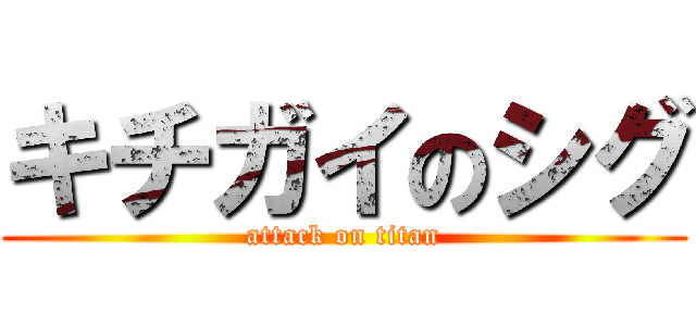 キチガイのシグ (attack on titan)