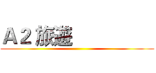 Ａ２ 旅遊                 ()
