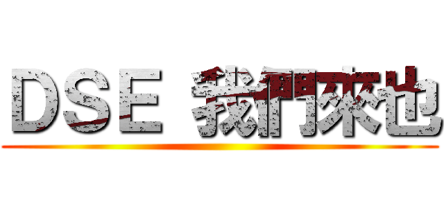 ＤＳＥ 我們來也 ()