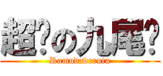 超帕の九尾喵 (Ramudaderuta)