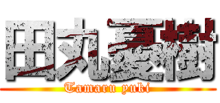 田丸憂樹 (Tamaru yuki)
