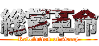 総嘗革命 (Revolution of sweep)