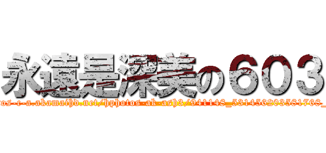 永遠是深美の６０３ (https://fbcdn-sphotos-c-a.akamaihd.net/hphotos-ak-ash3/941148_531456203581768_1605250625_n.jpg)