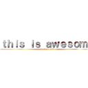 ｔｈｉｓ ｉｓ ａｗｅｓｏｍｅ (attack on well)