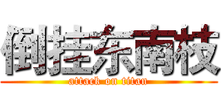 倒挂东南枝 (attack on titan)
