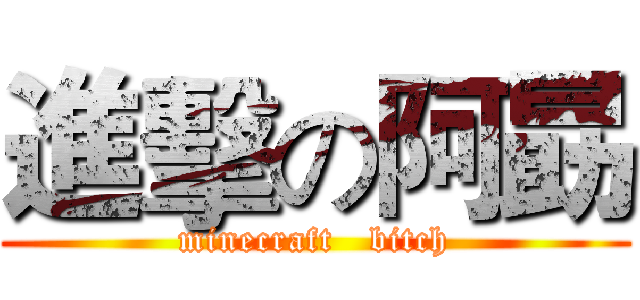 進擊の阿勗 (minecraft   bitch)