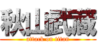 秋山武蔵 (attack on titan)