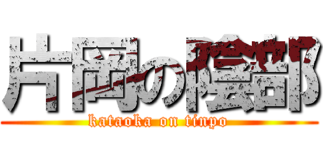 片岡の陰部 (kataoka on tinpo)