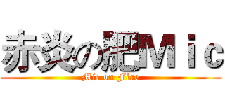 赤炎の肥Ｍｉｃ (Mic on Fire)