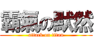 霸氣の默然 (attack on titan)