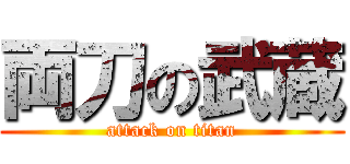 両刀の武蔵 (attack on titan)