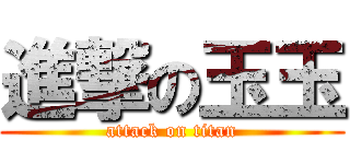 進撃の玉玉 (attack on titan)