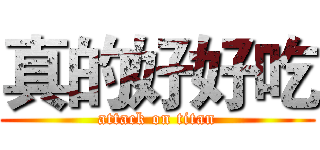 真的好好吃 (attack on titan)