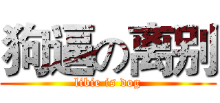 狗逼の离别 (libie is dog)