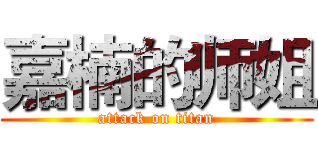 嘉楠的师姐 (attack on titan)