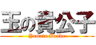 玉の貴公子 (Yamato Bando)