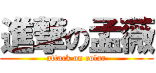 進撃の孟薇 (attack on colar)