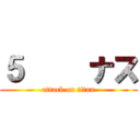 ５番目ナス (attack on titan)