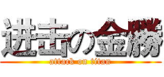 进击の金勝 (attack on titan)