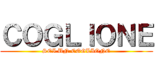 ＣＯＧＬＩＯＮＥ (SEI UN COGLIONE)
