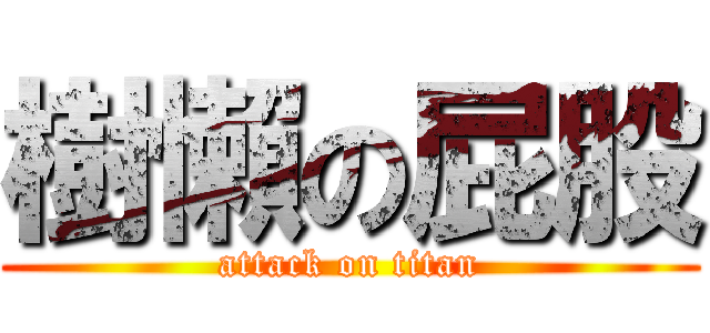 樹懶の屁股 (attack on titan)
