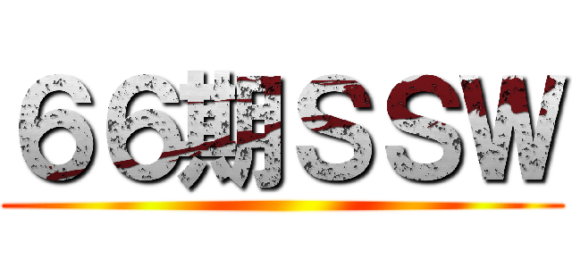 ６６期ＳＳＷ ()