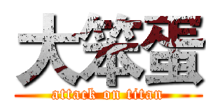 大笨蛋 (attack on titan)