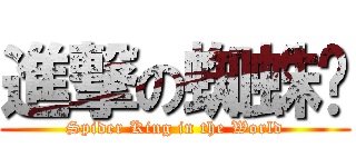 進撃の蜘蛛醬 (Spider King in the World)