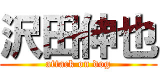 沢田伸也 (attack on dog)