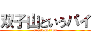 双子山というパイ (attack on titan)