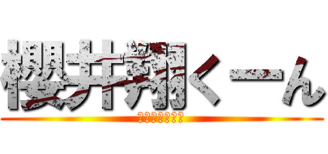 櫻井翔くーん (ショウサクライ)