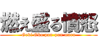 燃え盛る憤怒 (Geki Oko pun-pun maru)