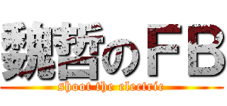 魏哲のＦＢ (shoot the electric)