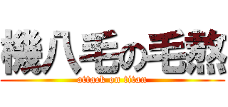 機八毛の毛熬 (attack on titan)