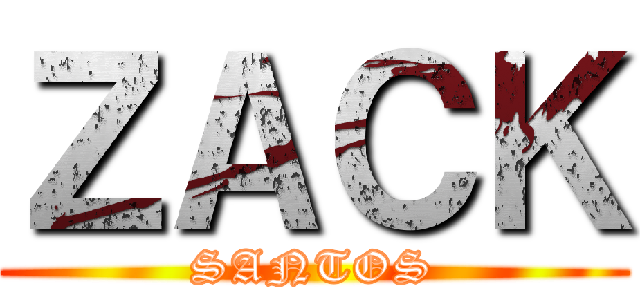 ＺＡＣＫ (SANTOS)