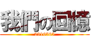 我們の回憶 (2316565)