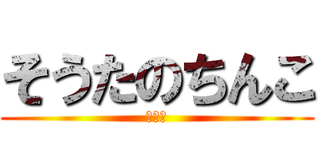 そうたのちんこ (ちんこ)