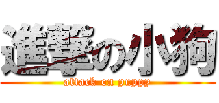 進撃の小狗 (attack on puppy)