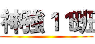 神強１１班 ()