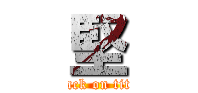 堅 (attack on titan)