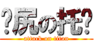 戇尻の托柒 (attack on titan)