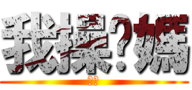 我操你媽 (貴様)
