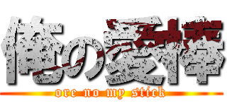 俺の愛棒 (ore no my stick)