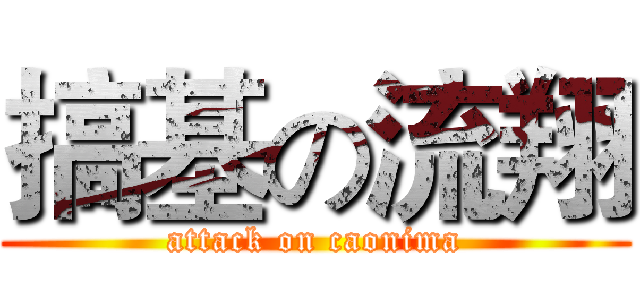 搞基の流翔 (attack on caonima)