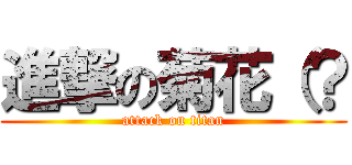 進撃の菊花（？ (attack on titan)