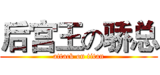 后宫王の骄总 (attack on titan)